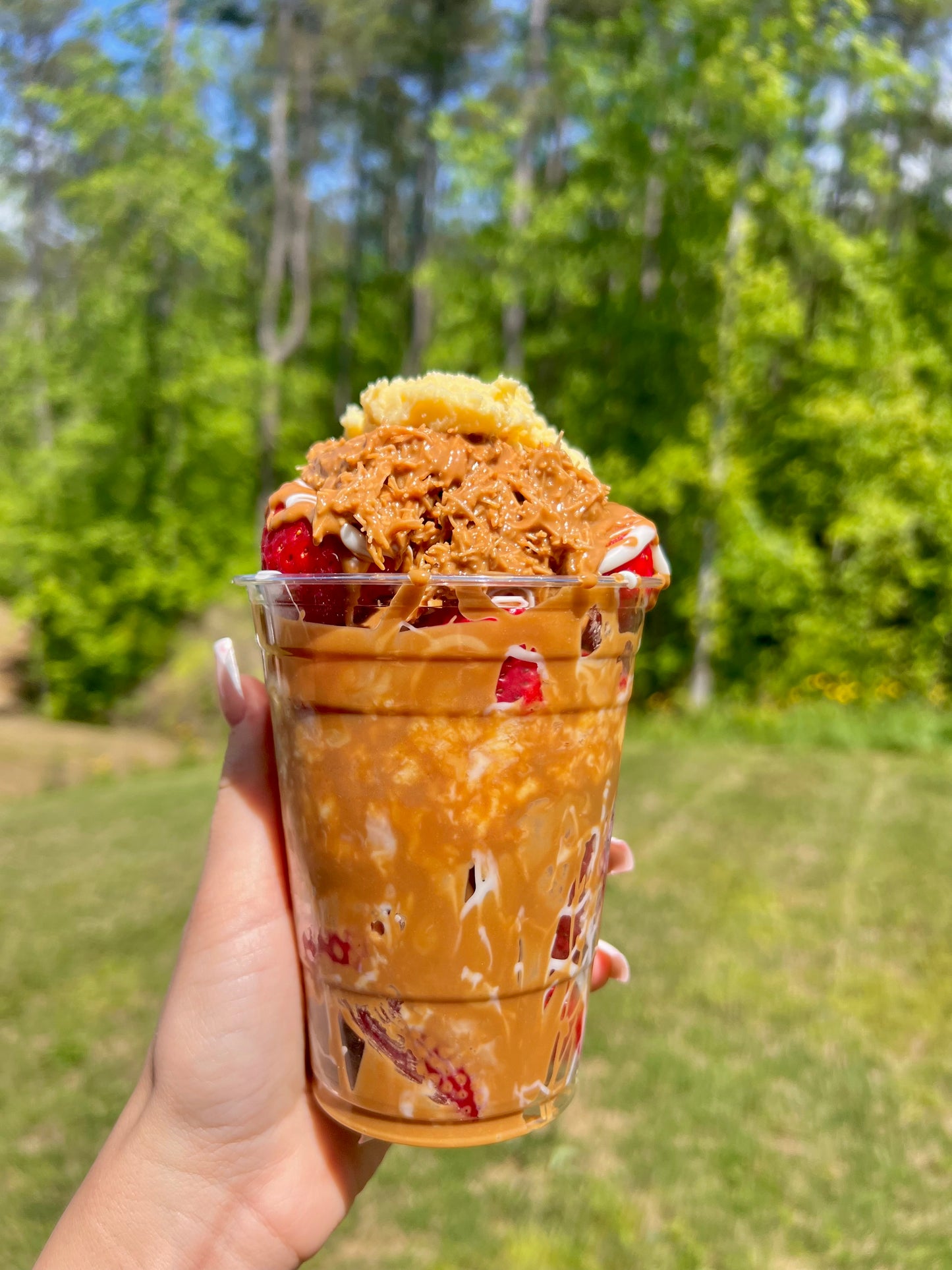 Biscoff Dubai Strawberry Cup