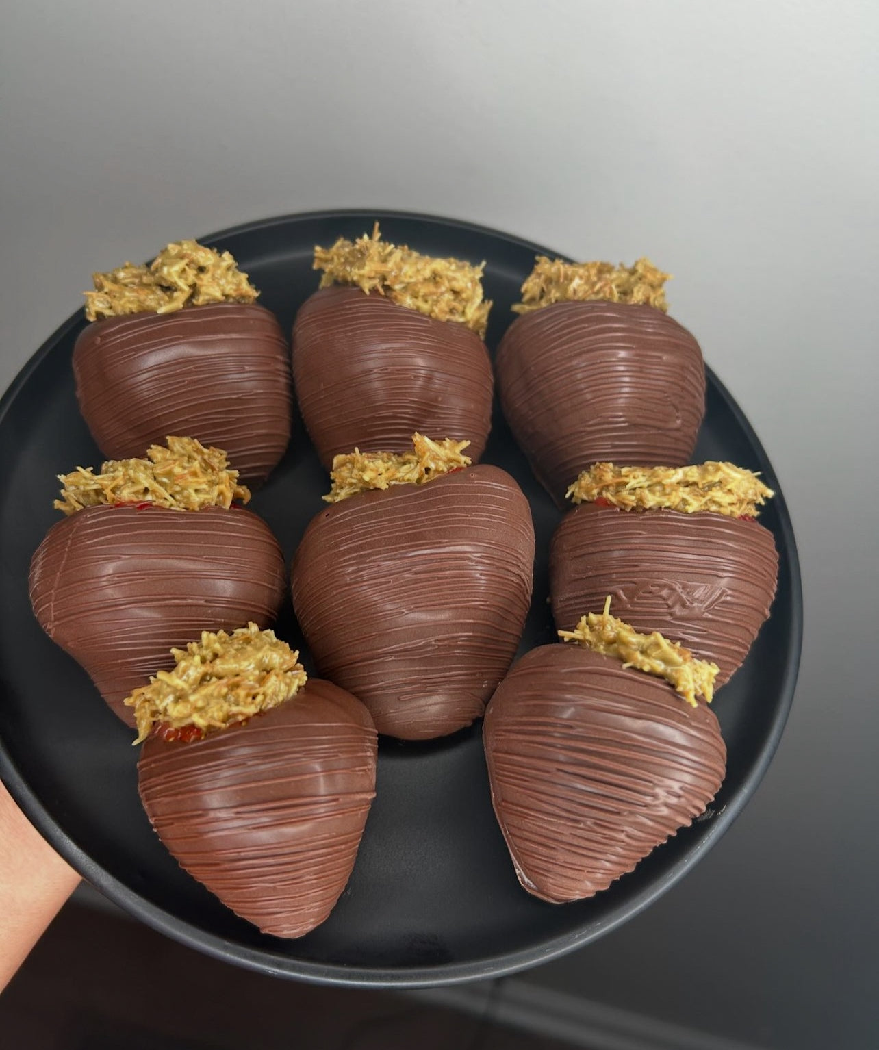 Dubai Chocolate Strawberries