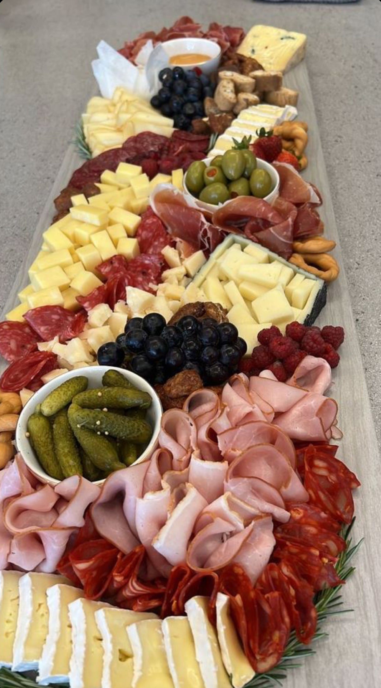 Meat & Cheese Charcuterie Board