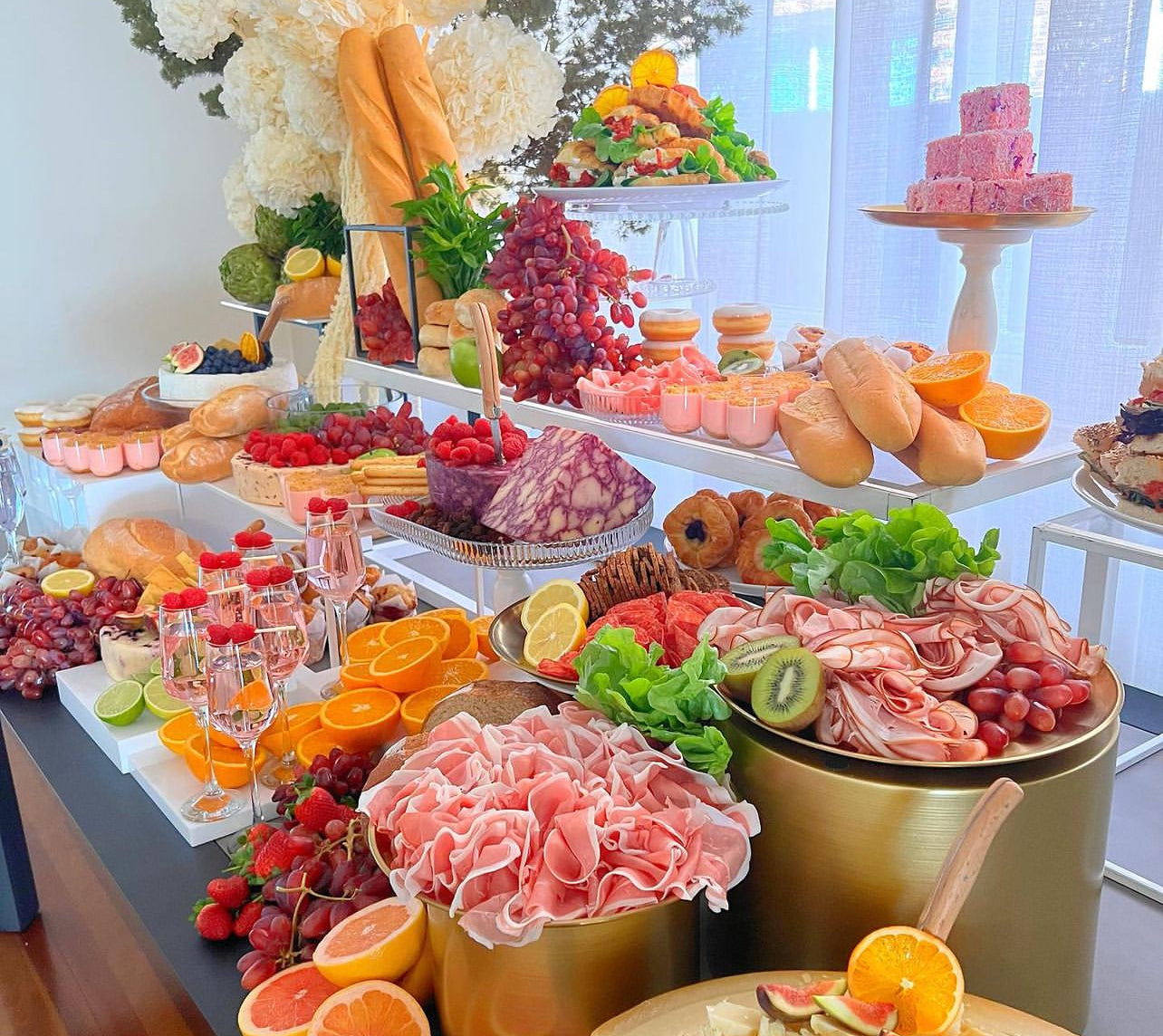 Variety Meat, Cheese,Fruit Catering