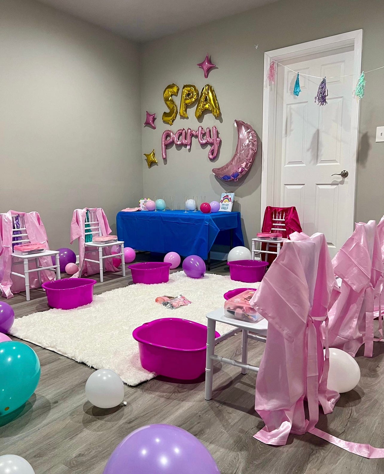 Princess Sleep Over - Spa Party