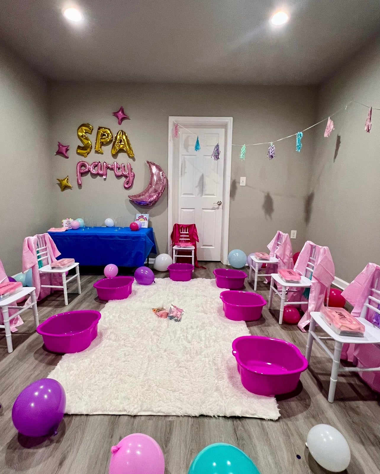 Princess Sleep Over - Spa Party