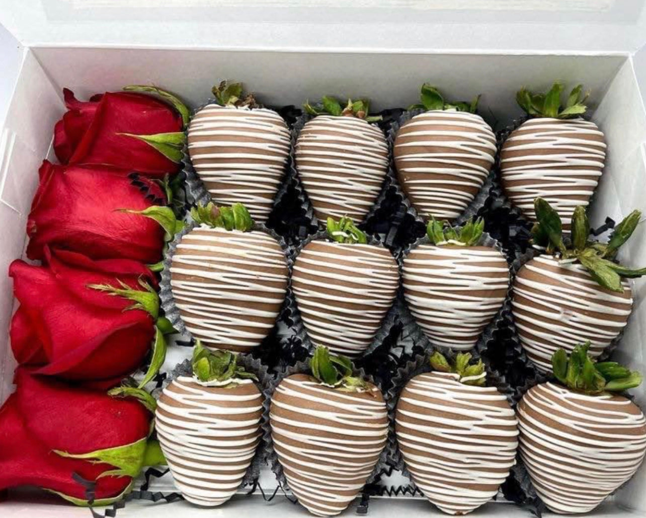 Chocolate Rose Gift Box